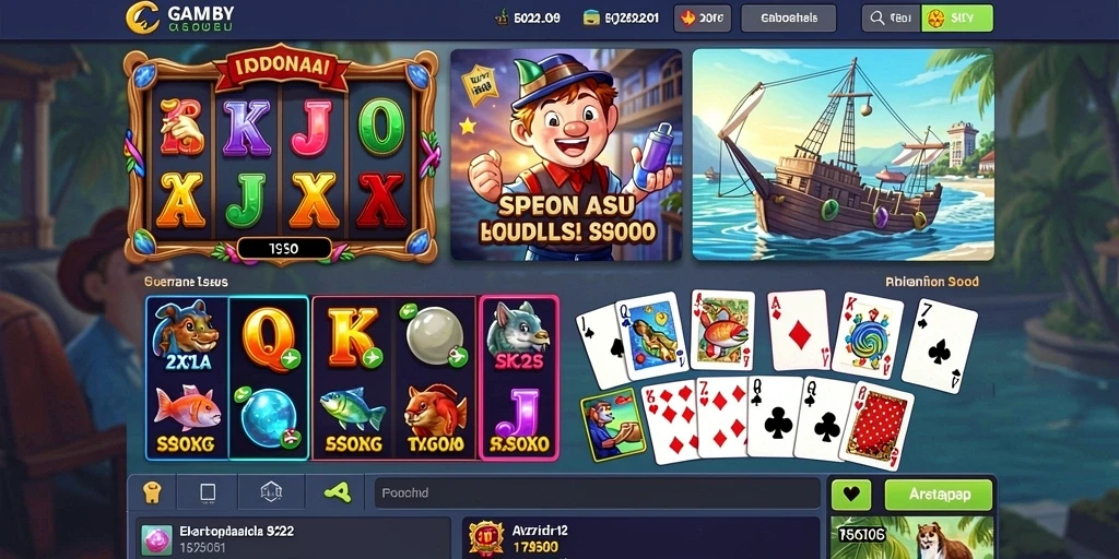 Fitur bonus dan hadiah menarik untuk pemain.