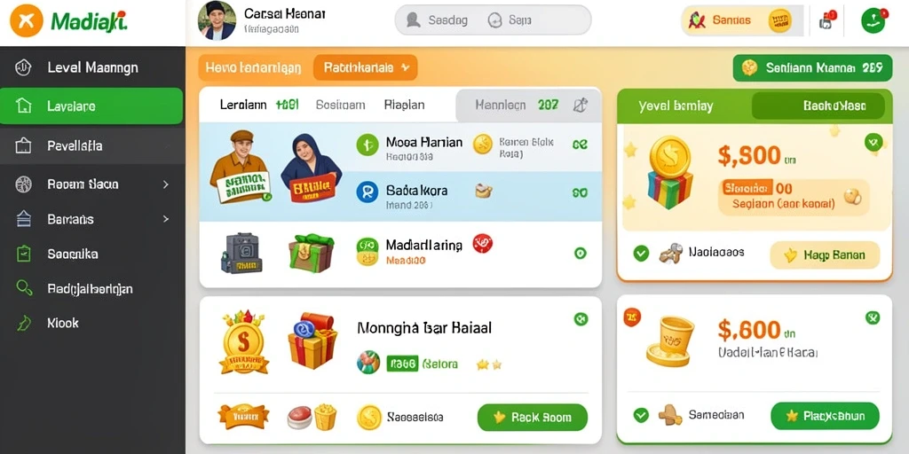 Fitur multiplayer yang memungkinkan bermain bersama teman.