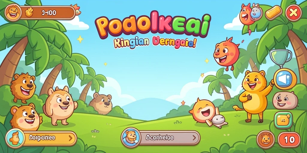 Screenshot dari mode permainan yang seru.