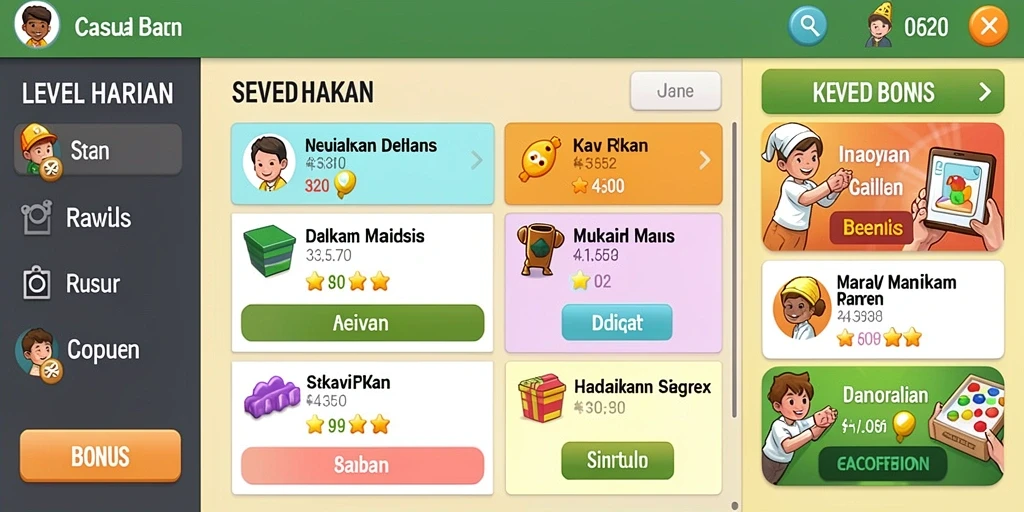 Fitur sosial yang memungkinkan interaksi dengan teman-teman.