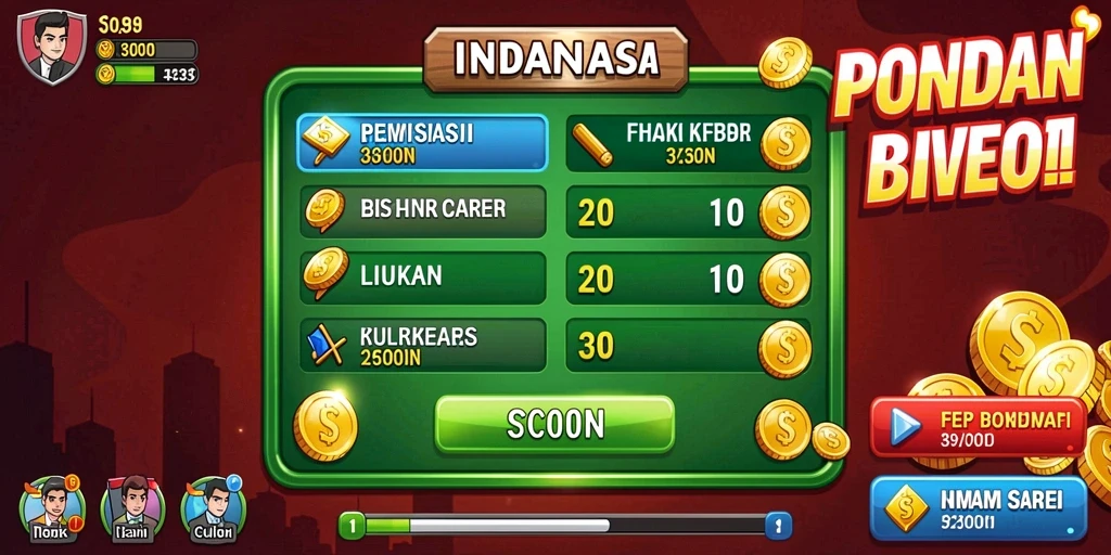 Menunjukkan interaksi sosial antar pemain dalam game.
