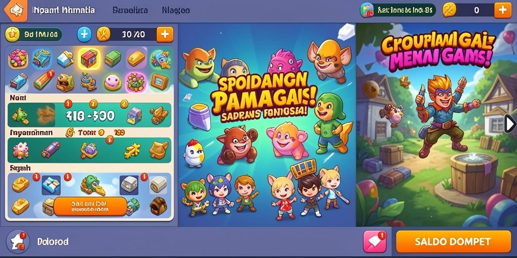 Fitur multiplayer yang membuat permainan lebih seru.