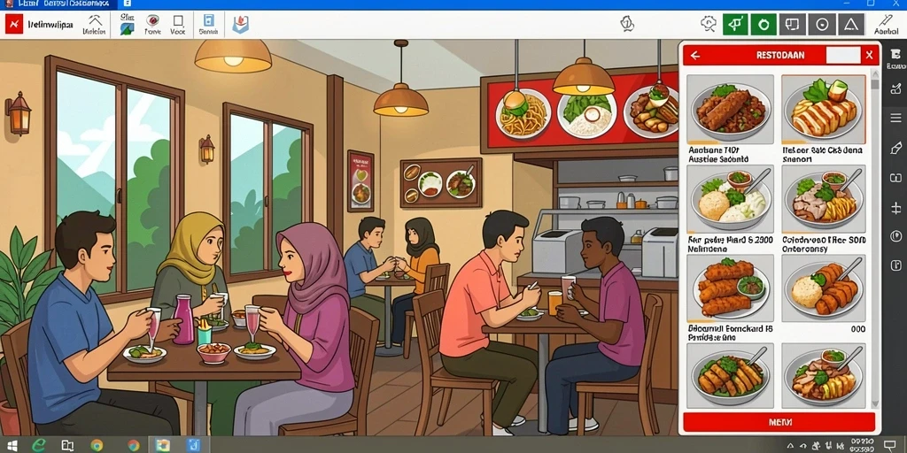 Pemandangan menakjubkan dari dunia pasir SAND77.