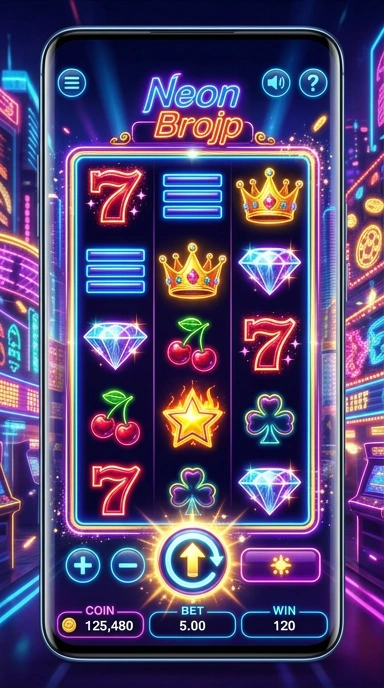 brojp — layar beranda
